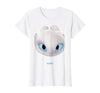 DreamWorks Dragons Light Fury Big Face Costume 3D T-Shirt - size chart