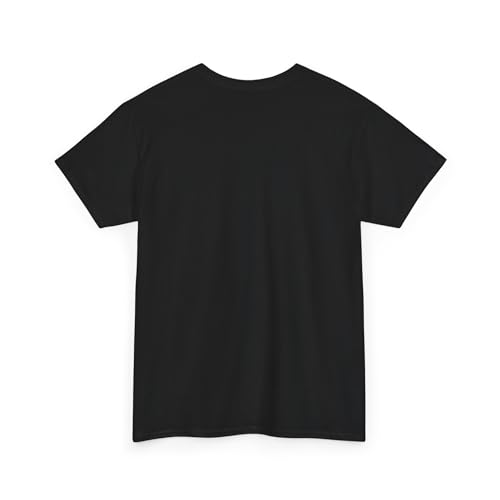 GENERIC cat Unisex Heavy Cotton Tee Black - size chart