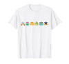 Disney Princess Pumpkins Fall Autumn Lineup of Princesses T-Shirt - size chart