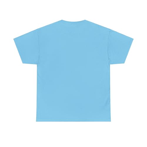 GENERIC cat Unisex Heavy Cotton Tee Sky - size chart