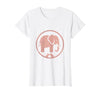 Mademark Be Kind Elephant and Mouse Gentle Touch Design T-Shirt - Women - size chart