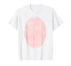 Halloween Pig Belly Costume Halloween Pop Belly Pink Pig Costume T-Shirt - size chart