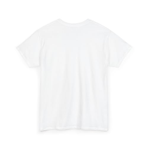 GENERIC cat Unisex Heavy Cotton Tee White - size chart