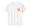 SCOTLAND COAT OF ARMS LION SCOT SCOTTISH Scottish Lion Emblem Scotland Flag Coat of ARMS Independence T-Shirt - size chart