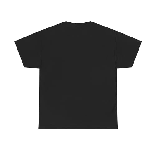GENERIC cat Unisex Heavy Cotton Tee Black - size chart