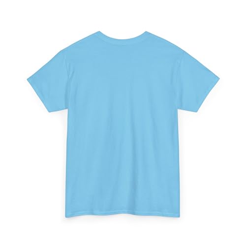 GENERIC cat Unisex Heavy Cotton Tee Sky - size chart