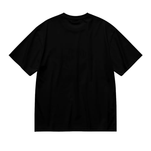 SYPPEIPLC Men Solid Cotton T-Shirt Crew Neck Short Sleeve I Like Exercise Because I Love Eating Casual Daily Tops - size chart