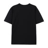 Chaierfei Cats Graphic Cotton T Shirt Crew Neck Short Sleeve Black - size chart