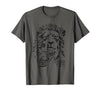 Christian Faith Apparel Lion of Judah Greater is He T-Shirt - size chart