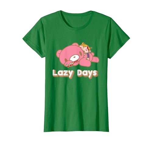 Gloomy Bear The Naughty Grizzly & Pity Lazy Days Anime T-Shirt - size chart