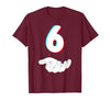 Cool Six Seven Meme Design Couple Matching Him Her Funny 67 Six Seven Meme Couple Matching Halloween Costume T-Shirt - size