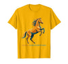 Mademark Horses Over Everything Equestrian Design T-Shirt - Men - size chart