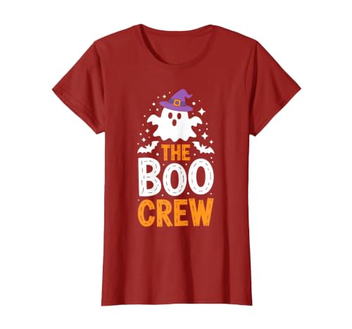 The Boo Crew Shirts The Boo Crew Shirt Matching Men Women Kids Halloween Costume T-Shirt - size chart