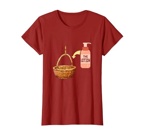 Put the Lotion in the Basket Halloween Parody Art Put The Lotion in The Basket Halloween Costume Parody Art T-Shirt - size