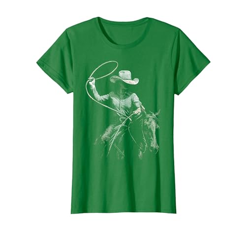 Cowgirl Western Rodeo Rodeo Cowgirl Western Horse T-Shirt - size chart