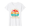 Retro I'm Done Peopling Gift Tee Retro I'm Done Peopling - Introverts Not Social People T-Shirt - size chart