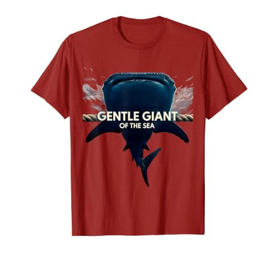 Gentle Giant of the Sea Whale Shark Design T-Shirt