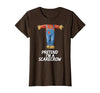 Humor Scarecrow Halloween Tees Pretend I'm A Scarecrow Halloween Costume T-Shirt - size chart