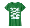 White Clouds Graphs White Clouds T-Shirt - size chart