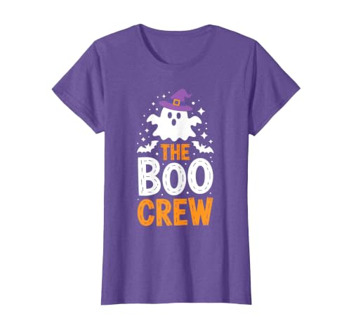 The Boo Crew Shirts The Boo Crew Shirt Matching Men Women Kids Halloween Costume T-Shirt - size chart