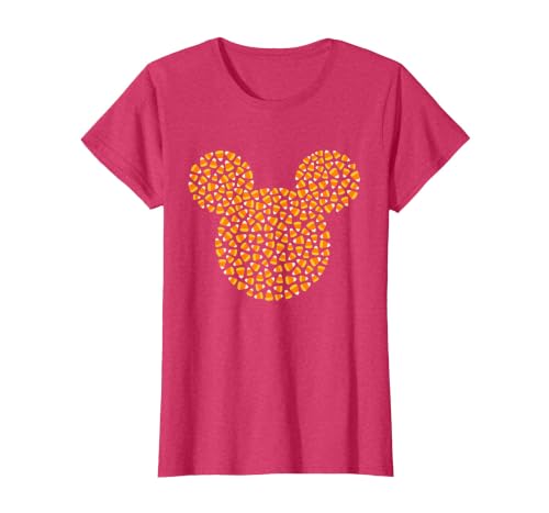 Disney Mickey Mouse Candy Corn Halloween T-Shirt - size chart