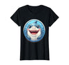 Mademark 2nd Grade Great White Shark Open Jaw Graphic T-Shirt - size chart