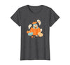 Disney Winnie The Pooh Halloween Cute Eeyore Pumpkin Patch T-Shirt - size chart