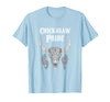 Chickasaw Pride Native American Nice Gifts Chickasaw Pride Tribe Native American Indian Buffalo T-Shirt - size chart