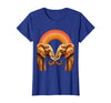 Mademark Be Kind Elephant Gentle Touch Illustration T-Shirt - Women - size chart