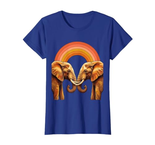 Mademark Be Kind Elephant Gentle Touch Illustration T-Shirt - Women - size chart