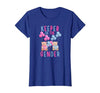 Gender Reveal Party Bear Designs Keeper of The Gender Reveal Party Gender Reveal Ideas T-Shirt - size chart