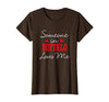 Long Distance Relationships Gifts Someone in Buffalo Loves Me Relationship Couple New York T-Shirt - size chart