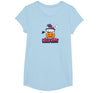 SANRIO Hello Kitty Halloween Spooky Pumpkin T-Shirt - size chart