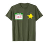 halloween costumes by Jean Olivier Funny Halloween Officer tee - doofy Costume Halloween T-Shirt - size chart