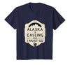 Alaska is Calling and I Must Go Mountains Bear T-Shirt - size chart