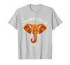 Mademark Trunk Calls Only Funny Elephant Design T-Shirt - Men - size chart