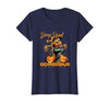 Evil Hot Wife Girlfriend Fiance Halloween Gift Tee Drop Dead Gorgeous Retro Vintage Pin-Up Scarecrow Halloween T-Shirt -