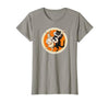 The Persnickety Owl Vintage Halloween Ephemera The Black Cat Magazine Halloween Cat Rabbit and Banjo T-Shirt - size chart