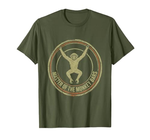 Mademark Master of the Monkey Bars Preschool Boy Design T-Shirt - Men - size chart