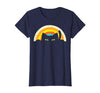 Cat Shirts For Women Men Girls Kids Kitten Gifts Peeping Black Cat Rainbow Vintage Halloween Men Women Kids T-Shirt - size