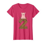 Three Little Pigs Halloween Costume Three Little Pigs Pig 2 Easy Costume Kids Men Women T-Shirt - size chart