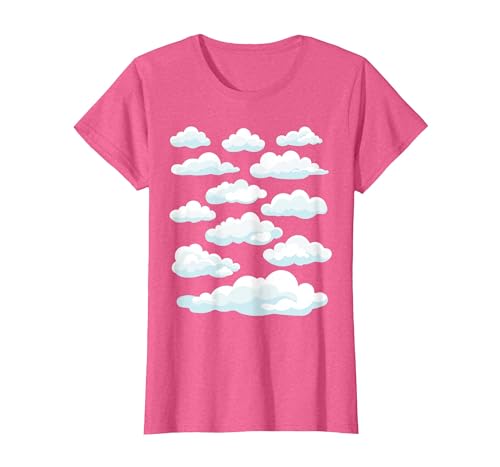 White Clouds Graphs White Clouds T-Shirt - size chart