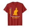 Wittgensteins Rabbit Duck Illusion Physics Nerd Math Geek T-Shirt — design detail