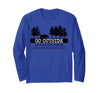 Nature Lover, Hiking Lover, Camping Lover Gifts Go Outside Worst Case Scenario Bear Long Sleeve T-Shirt - size chart