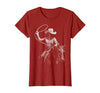 Cowgirl Western Rodeo Rodeo Cowgirl Western Horse T-Shirt - size chart