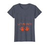 Halloween Pregnancy Costume Funny Tees Let Me Out Halloween Pregnancy Costume Baby Funny T-Shirt T-Shirt - size chart