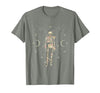Y2K Grudge Core Mystical Celestial Halloween NS Fairy Grunge Fairycore Aesthetic Butterfly Skeleton Gothic T-Shirt - size