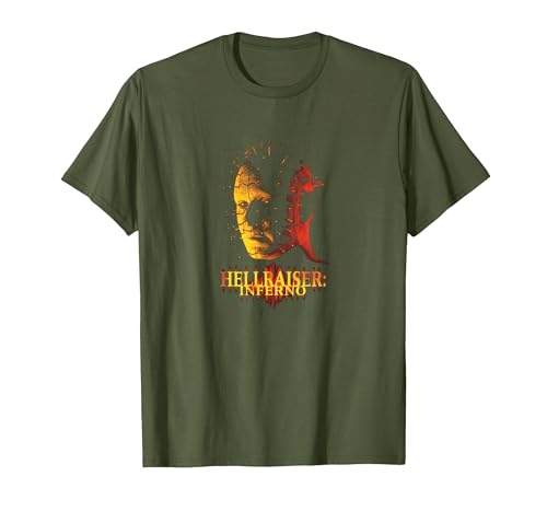 Hellraiser Movie Inferno Pinhead Puzzle Horror PAPL14590 T-Shirt - size chart
