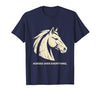 Mademark Horses Over Everything Equestrian Women Design T-Shirt - Men - size chart