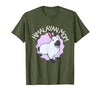 Himalayan Rabbit Mom T-Shirt — design detail